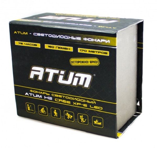 Atum Фонарь туристический Atum H2 CREE XP-E Led