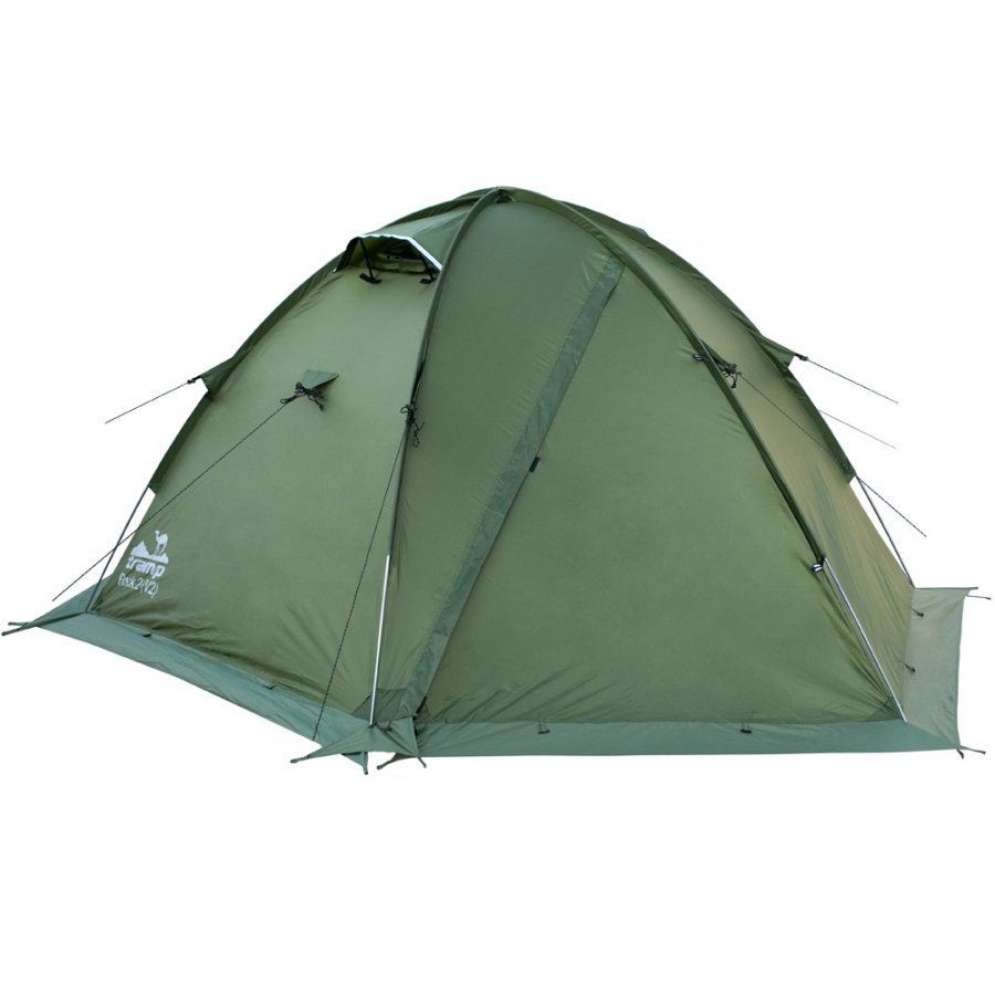 Tramp Двухместная палатка Tramp Rock 2 (V2) с юбкой