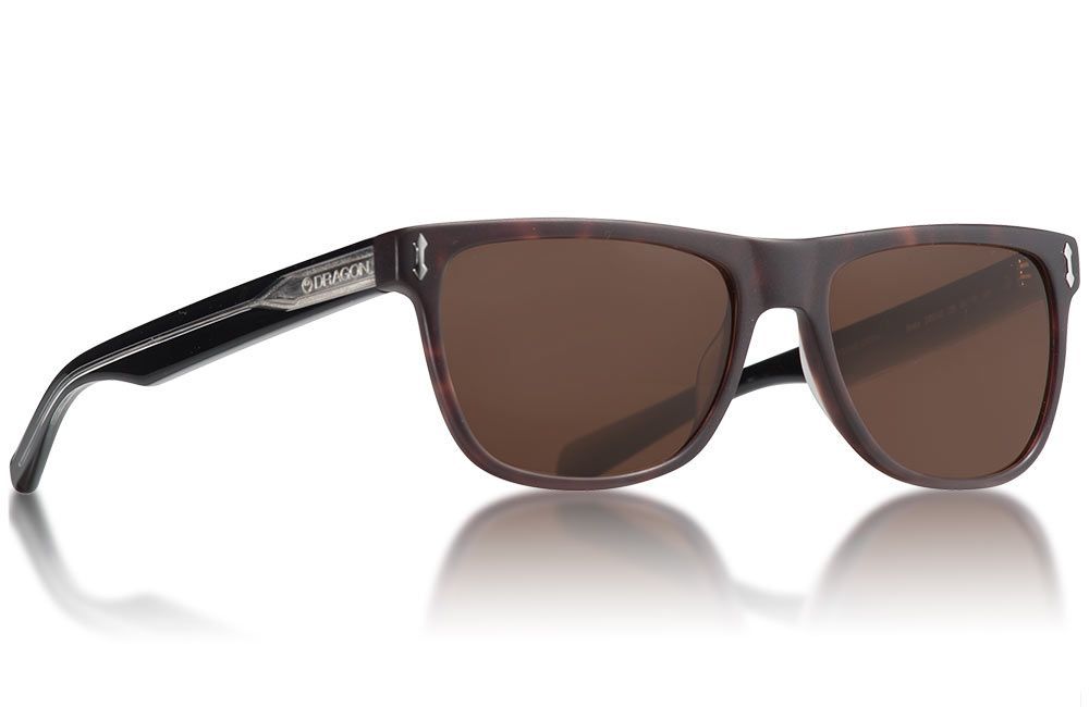 Dragon Alliance Очки солнцезащитные мужские Dragon Alliance Brake Matte Dark Tortoise