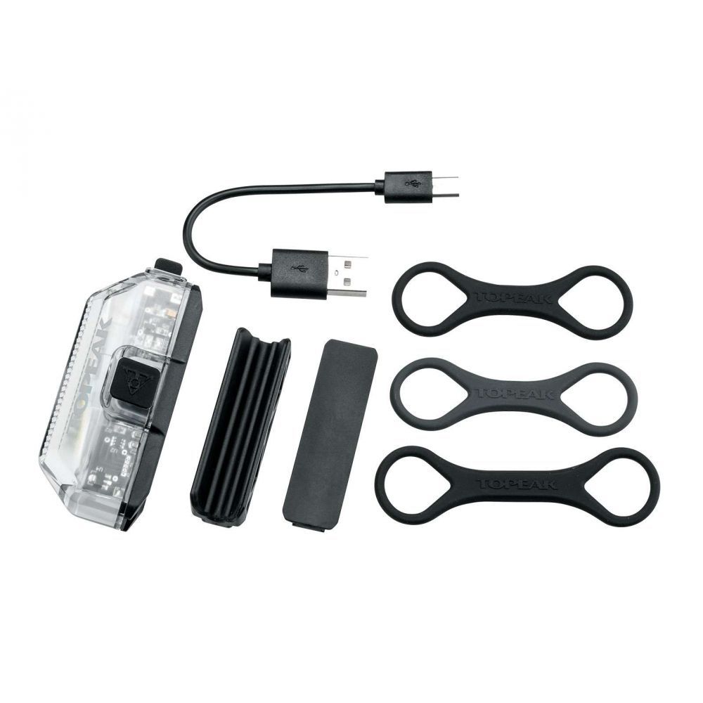 TOPEAK Светодиодный велофонарь Topeak Whilte Lite Aero USB 1W