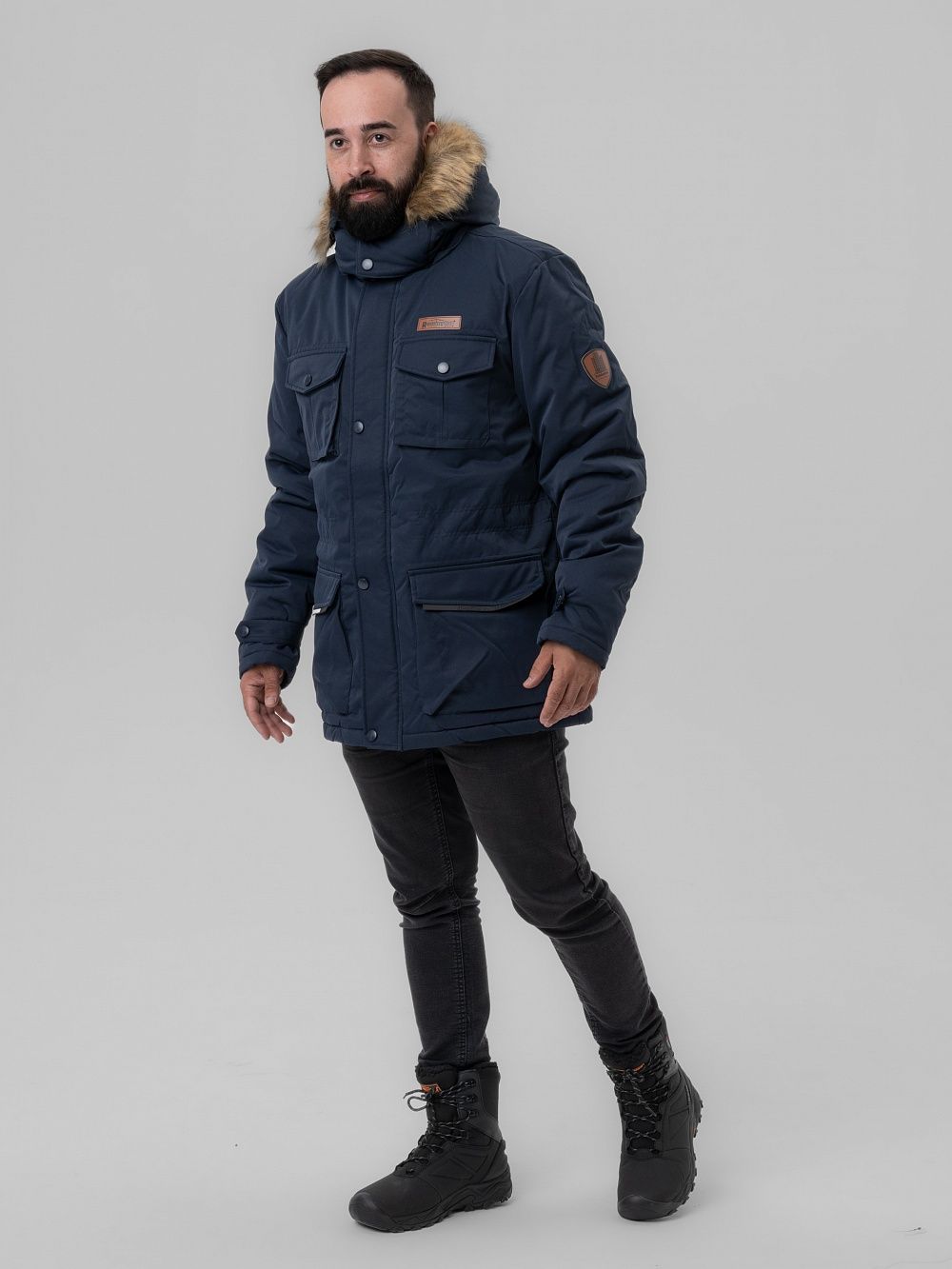 Remington Удлинённая куртка Аляска Remington Arctic Circle Blue