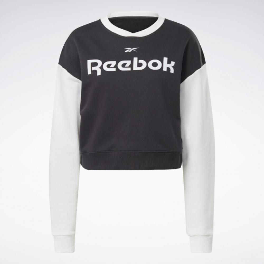 Reebok Удобный женский джемпер Reebok Te Linear Logo Fashion Crew