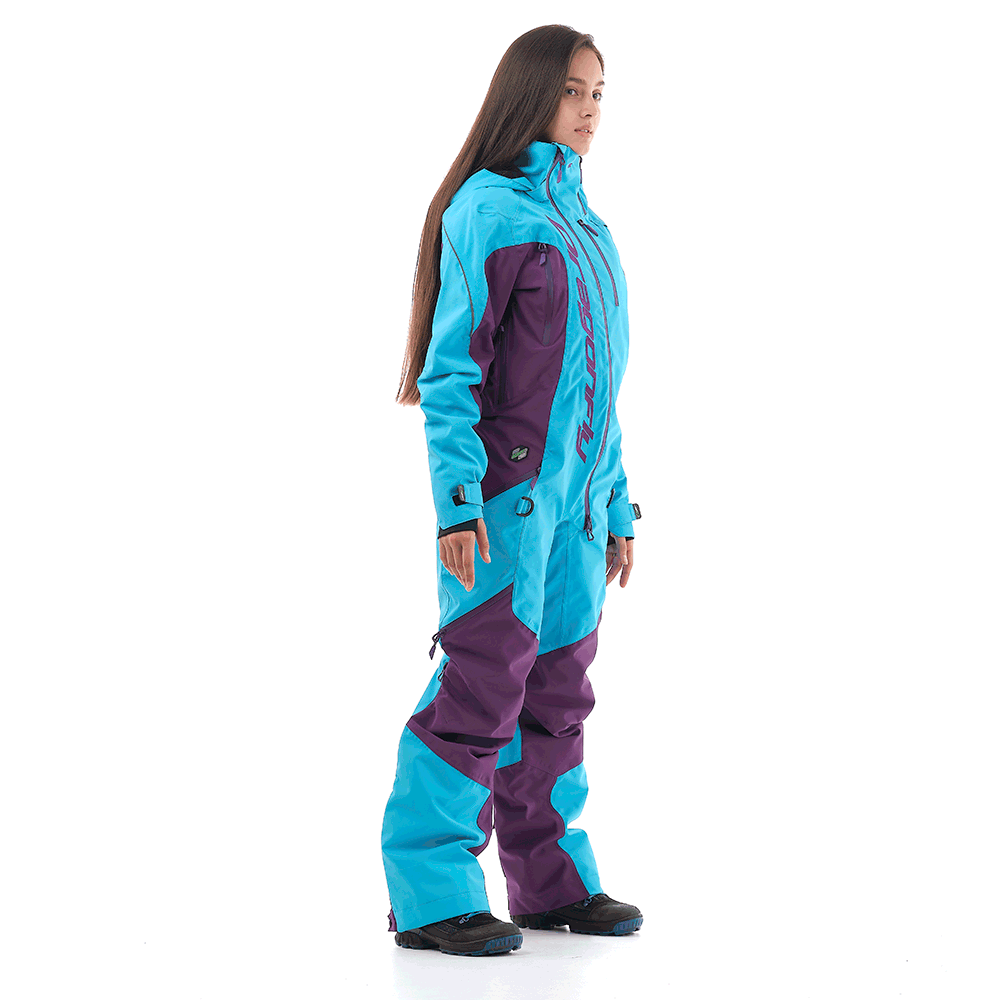 DRAGONFLY Комфортный комбинезон Extreme Woman Blue-Purple 2020