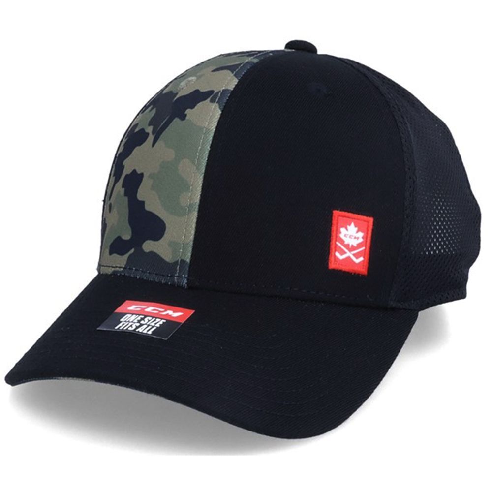 ССМ Мужская кепка ССМ Camo meshback trucker cap 