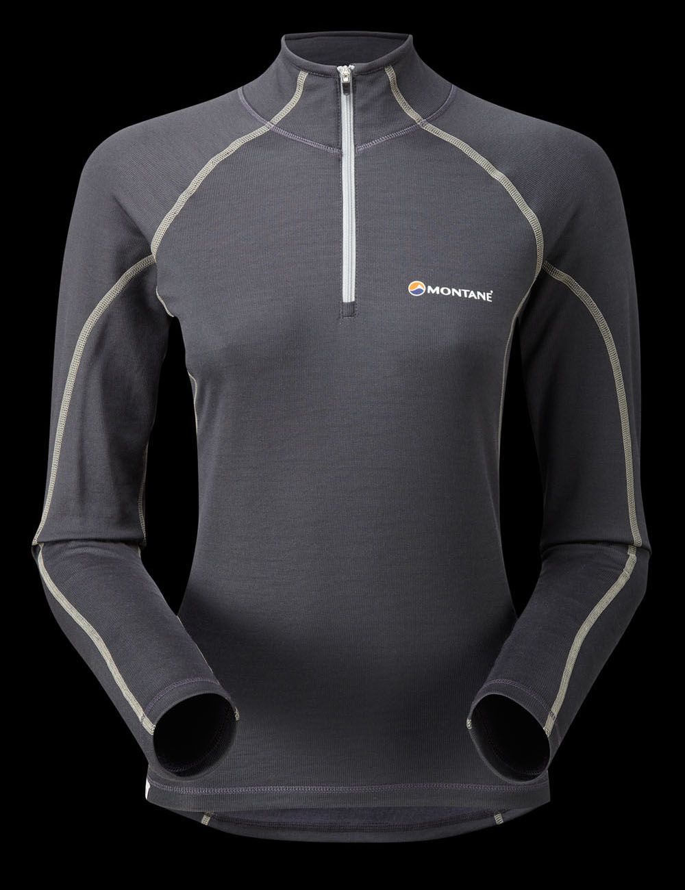 Montane Футболка женская Montane Bionic L/S Zip Neck