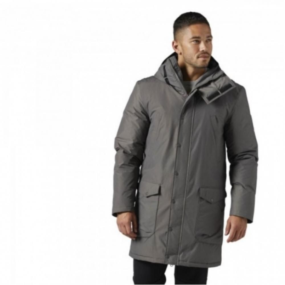 Reebok Брендовая мужская куртка Reebok F Long Parka