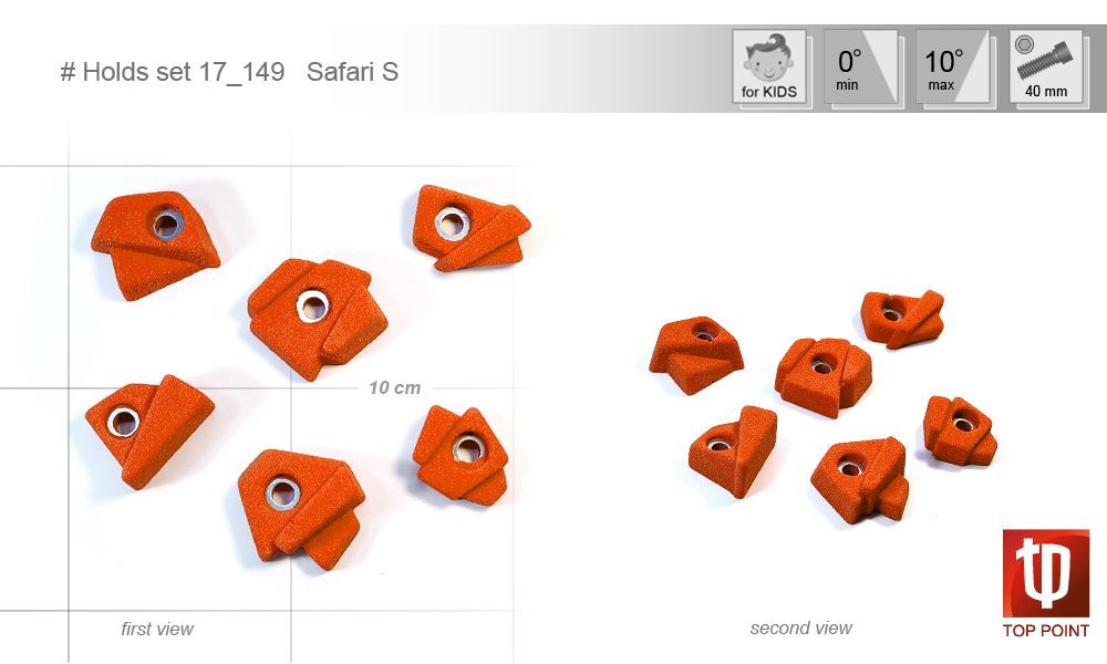 Top Point Комплект зацепов для ног Top Point #149 Safari S