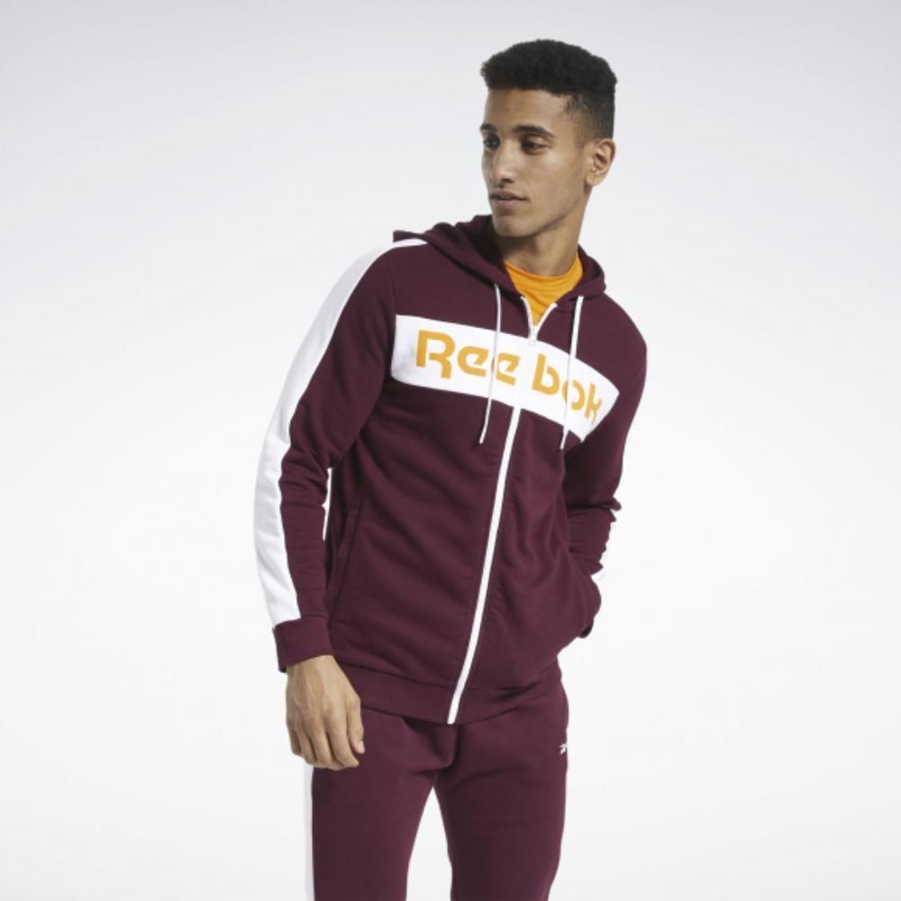 Reebok Удобный мужская толстовка Reebok Te Ll Fz Hoodie