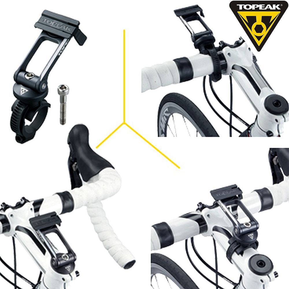  Универсальное крепление для телефона Topeak RideCase Mount, Integrated handlebar & stem cap mount  