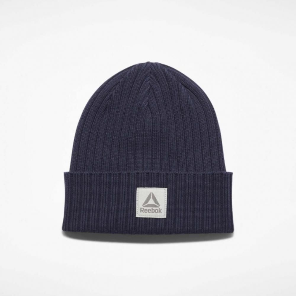Reebok Комфортная мужская шапка Reebok Act Fnd Logo Beanie