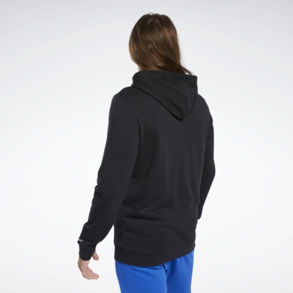 Reebok Удобная мужская толстовка Reebok Te Linear Logo Fz Hoodie