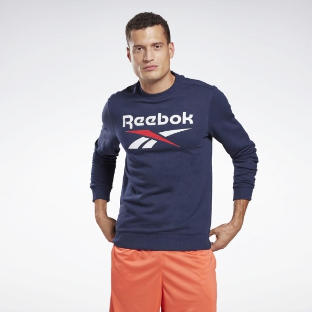 Reebok Удобная мужская толстовка Reebok Ri Ft Bl Crew