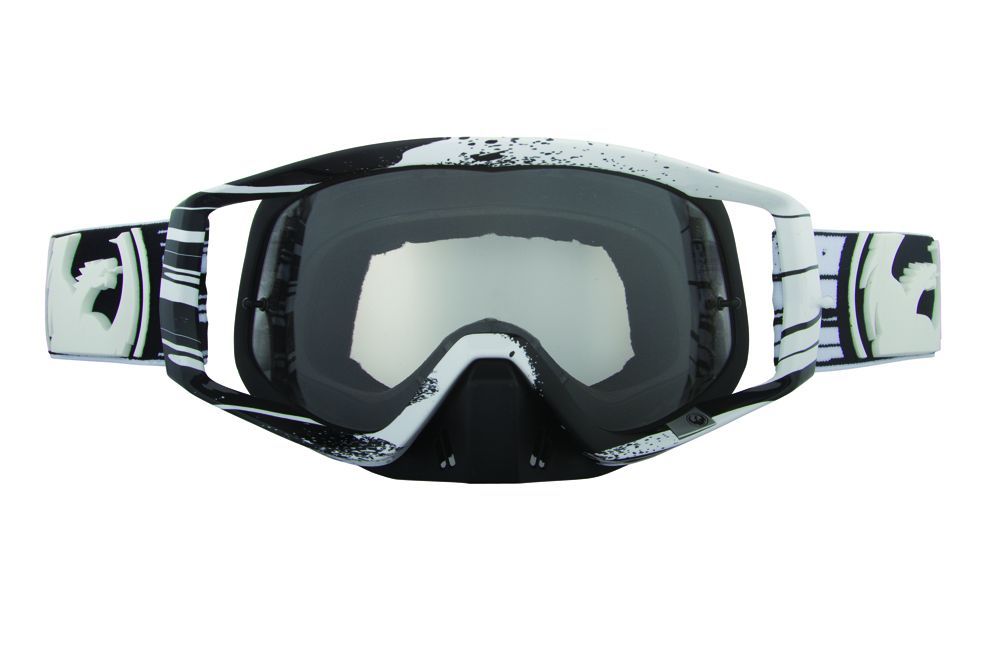 Dragon Alliance Спортивная маска оправа линза Dragon Alliance Vendetta ( Paintdrip Black/White, Clear Aft)