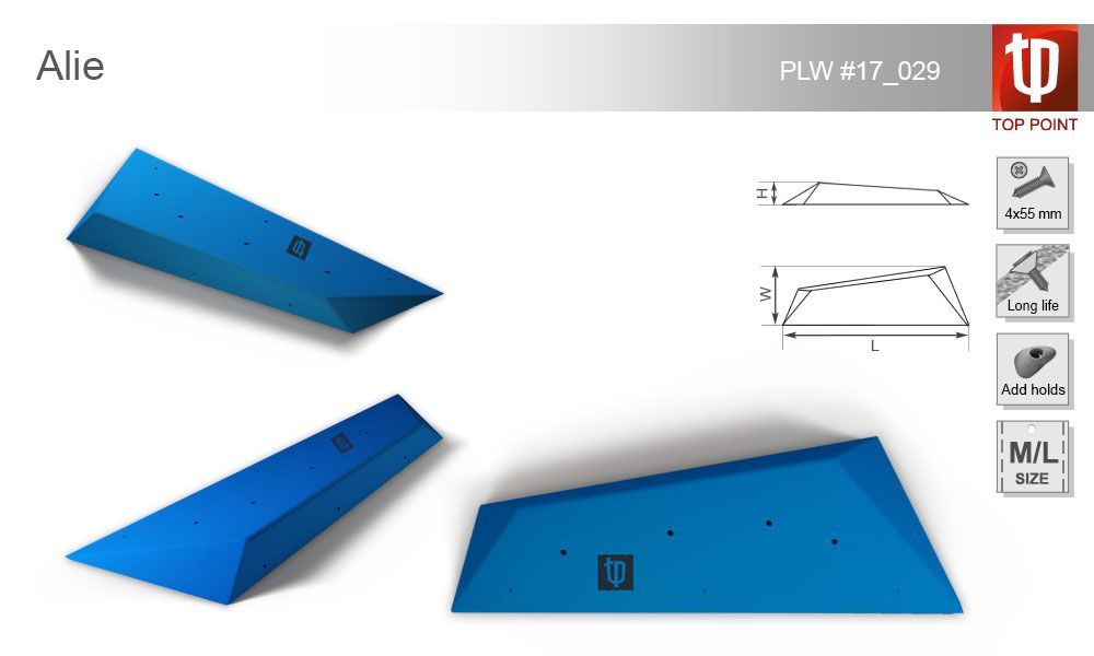 Top Point Качественный рельеф для скалолазания Top Point Alie