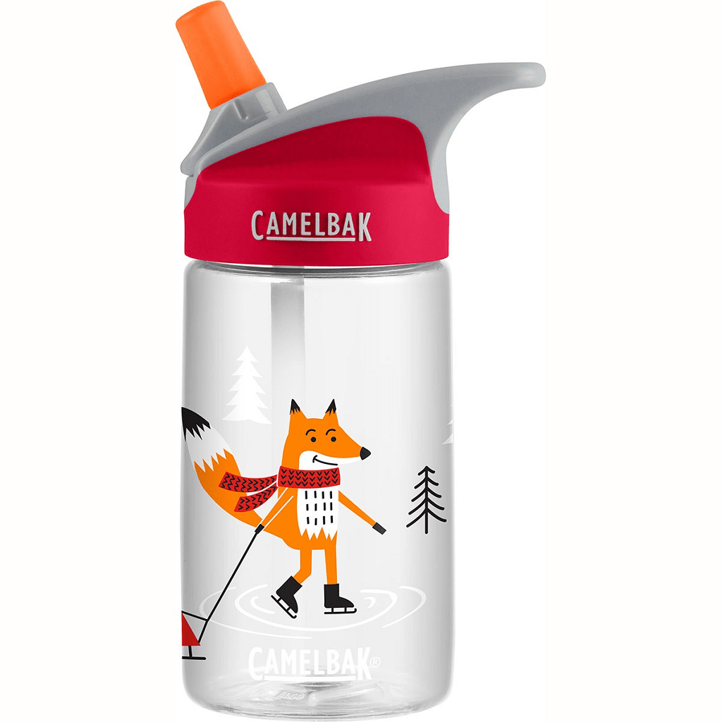 Camelbak Бутылка детская непроливайка CamelBak eddy Kids 0.4l Foxes On Ice Holiday LE