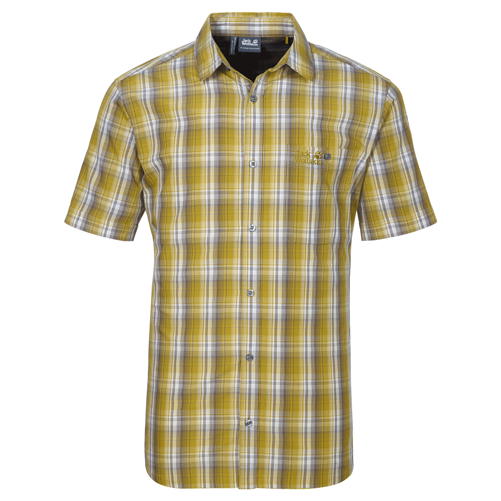 Jack Wolfskin Летняя мужская рубашка Jack Wolfskin Fairford Shirt Men