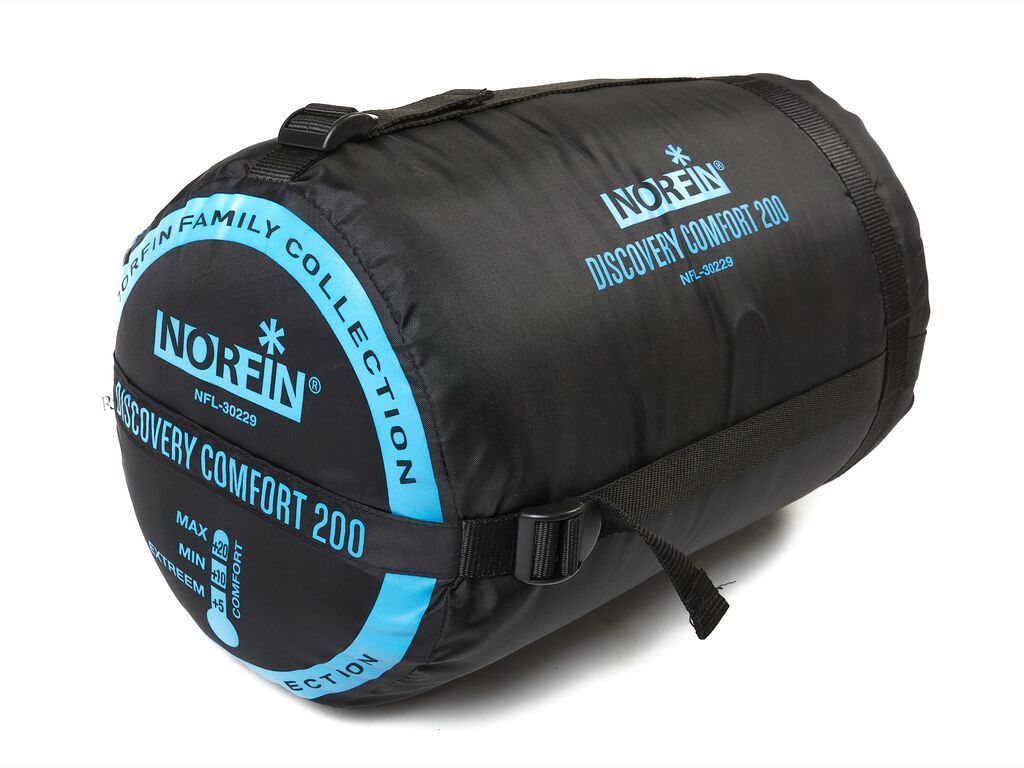 Norfin Мешок-одеяло спальный левый Norfin Discovery Comfort 200 L (комфорт +10 С)