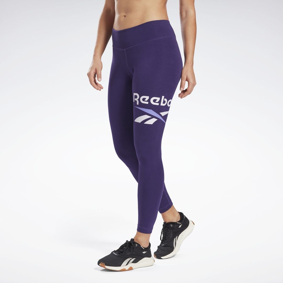 Reebok Удобные женские леггинсы Reebok Ri Bl Cotton Legging