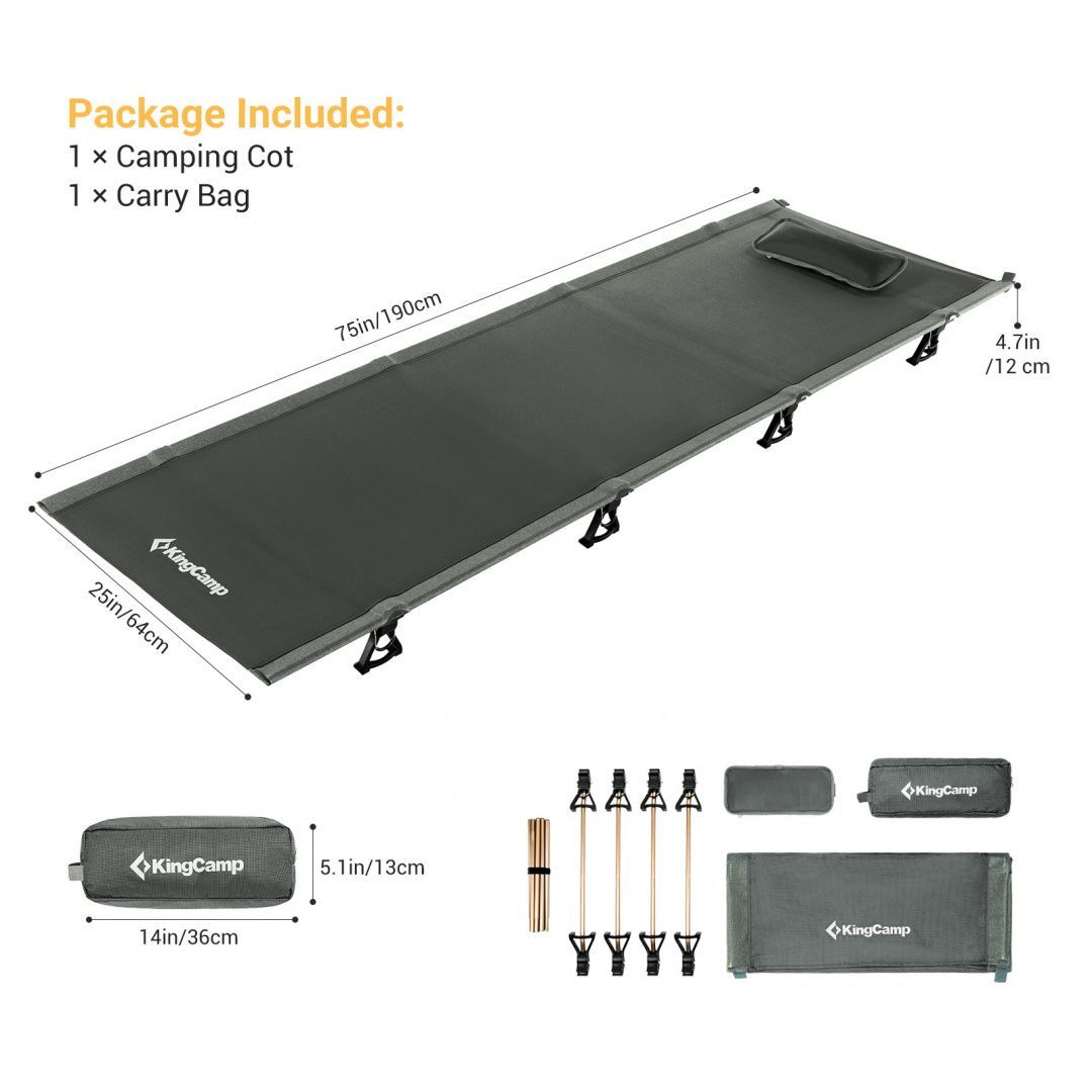 KingCamp Кровать складная King Camp 3986 Ultra Light Folding Bed