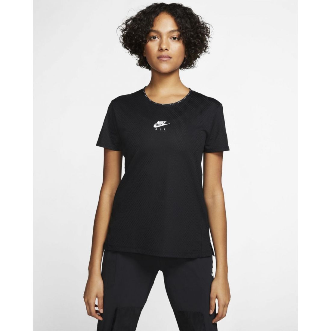 Nike Стильная женская футболка Nike Air Women's Short-Sleeve Running Shirt