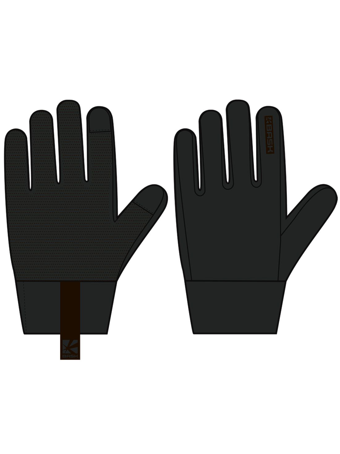 Bask Ветрозащитные перчатки Bask Softshell Glove