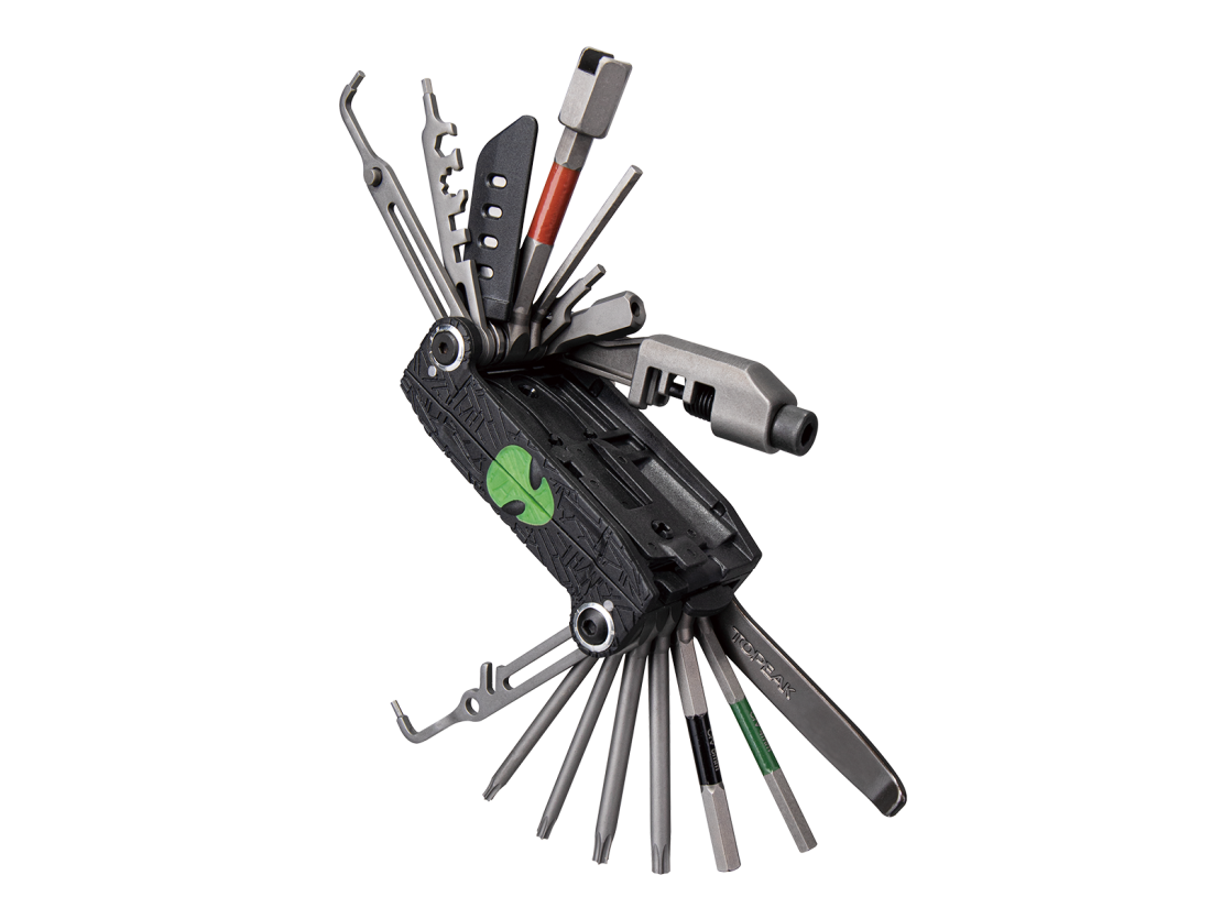 TOPEAK Надежный мультиинструмент Topeak Alien X, 2-piece Type Tool, 37 Functions, With Tool Bag