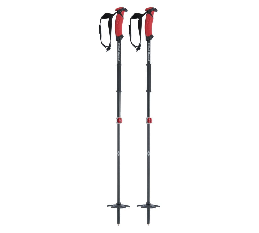 Black Diamond Телескопические алюминиевые лыжные палки Black Diamond Razor Carbon Ski Poles