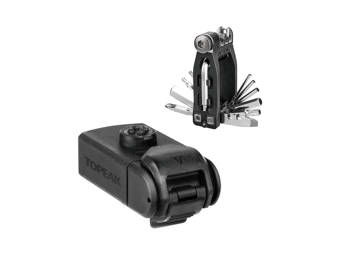 TOPEAK Профессиональный бокс с инструментом Topeak Ninja Toolbox T16, Waterproof Tool Box W/Mini 16 Tool, W/integrated Mount