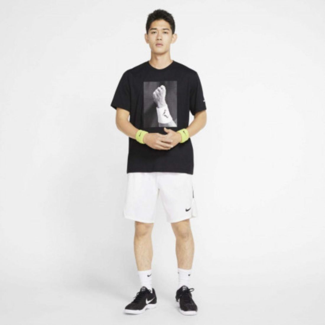 Nike Комфортная мужская футболка Nike Rafa M Nkct Dry Tee Db Gfx