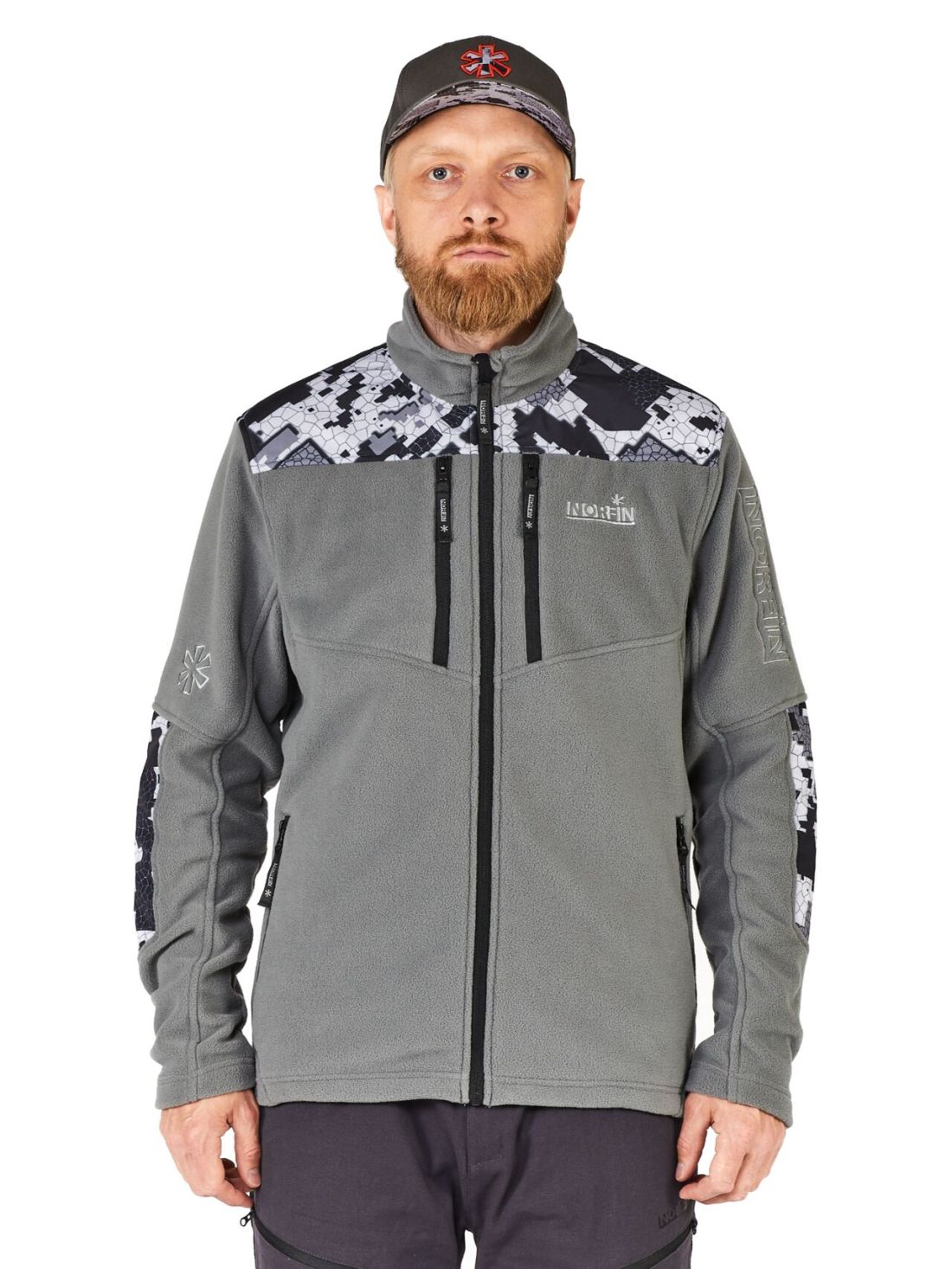 Norfin Джемпер флисовый Norfin Glacier Camo