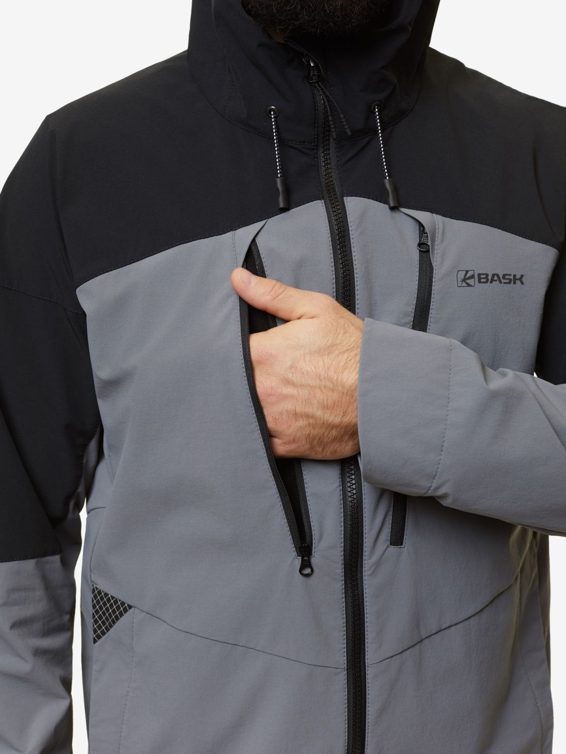 Bask Куртка мужская софтшелл Bask Trek Hood JKT