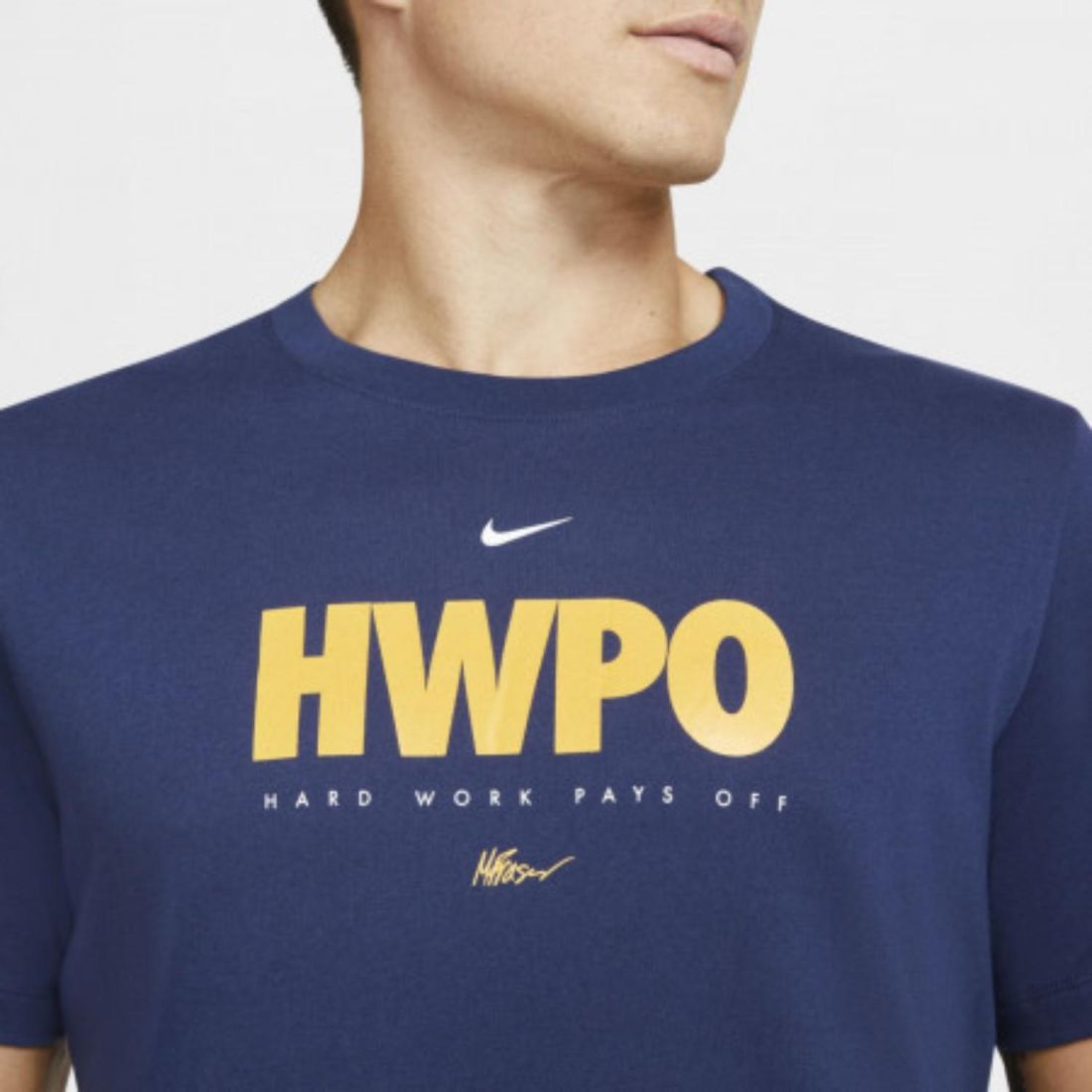 Nike Удобная мужская футболка Nike M Nk Dfc Tee Mf Hwpo