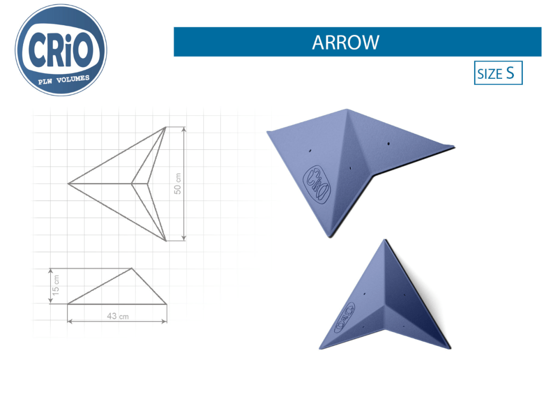 Crio Holds Надежный рельеф для скалолазания Crio Holds Arrow