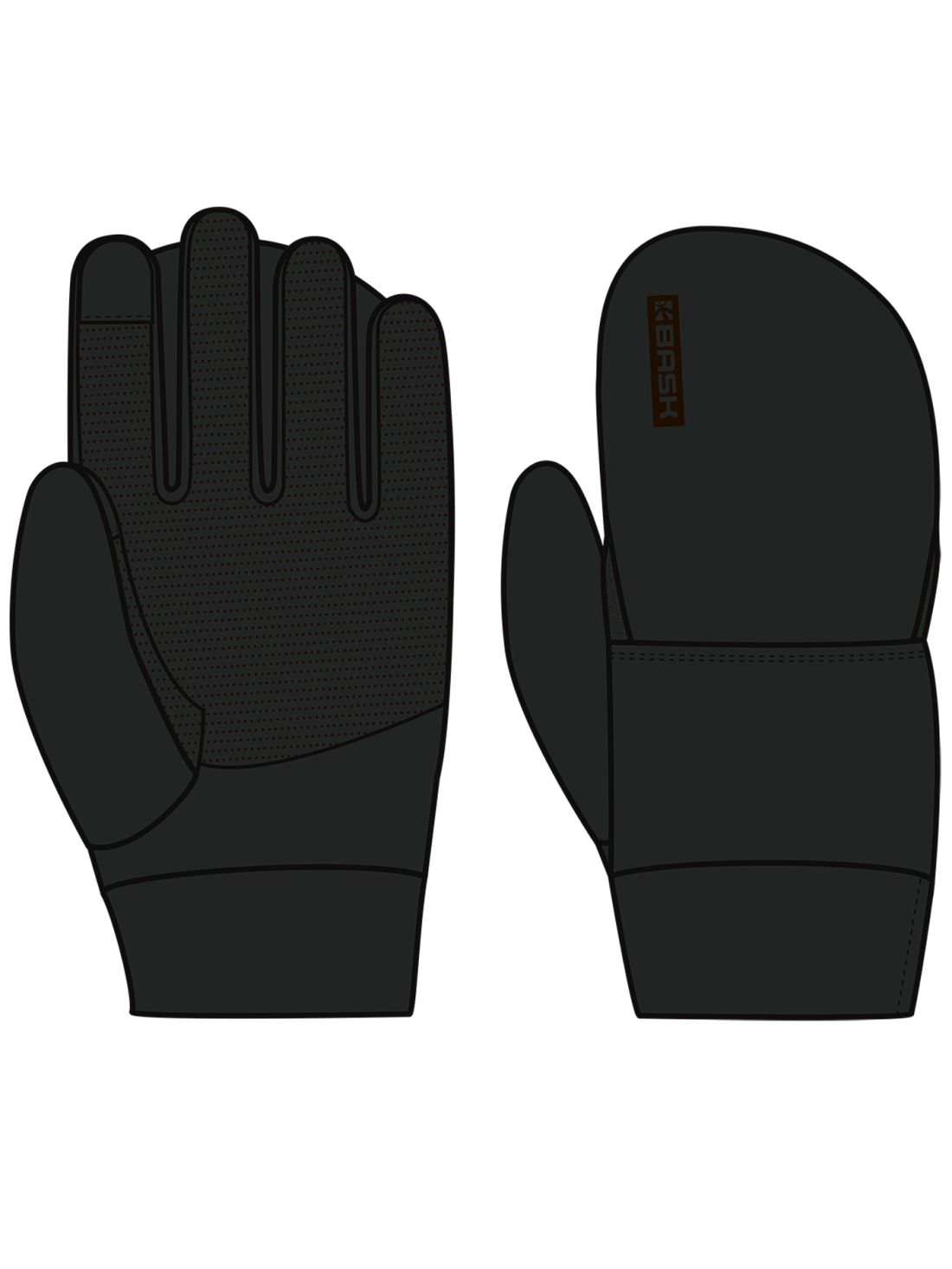 Bask Перчатки утепленные Bask Warmcover Glove