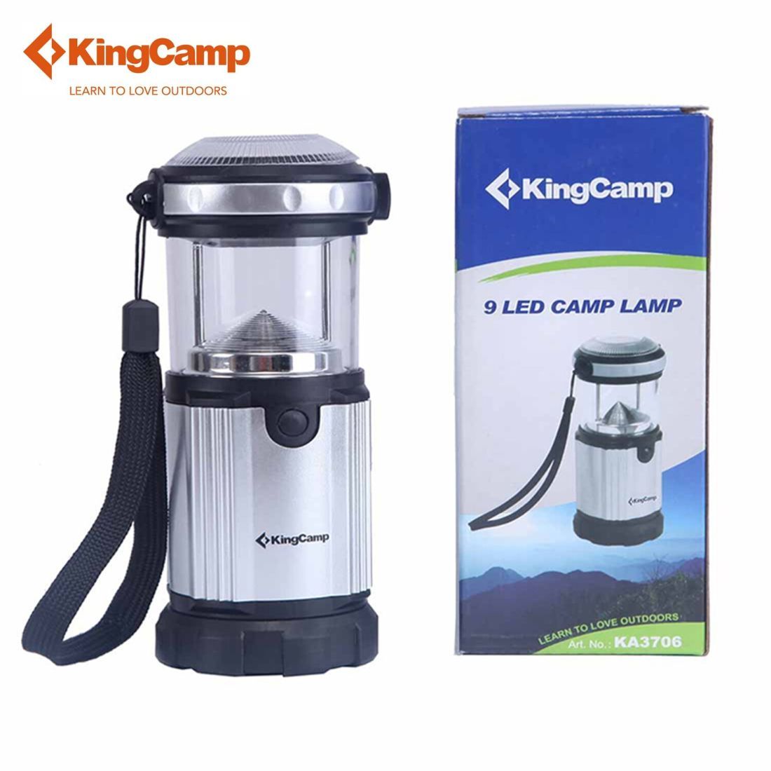KingCamp Надежный фонарь King Camp 3706 9 Led Camp Lamp