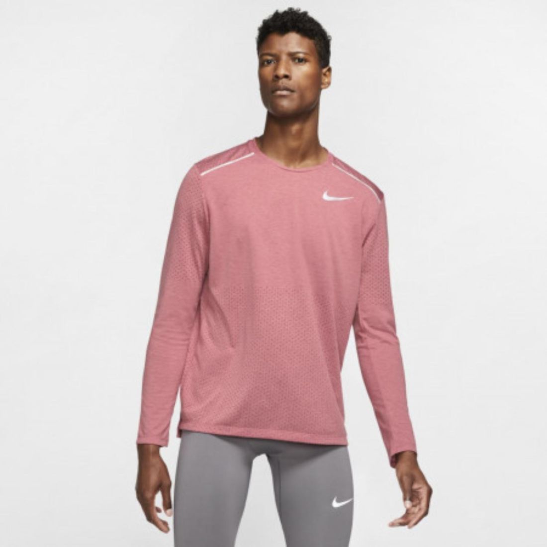 Nike Комфортный мужской лонгслив Nike Rise 365