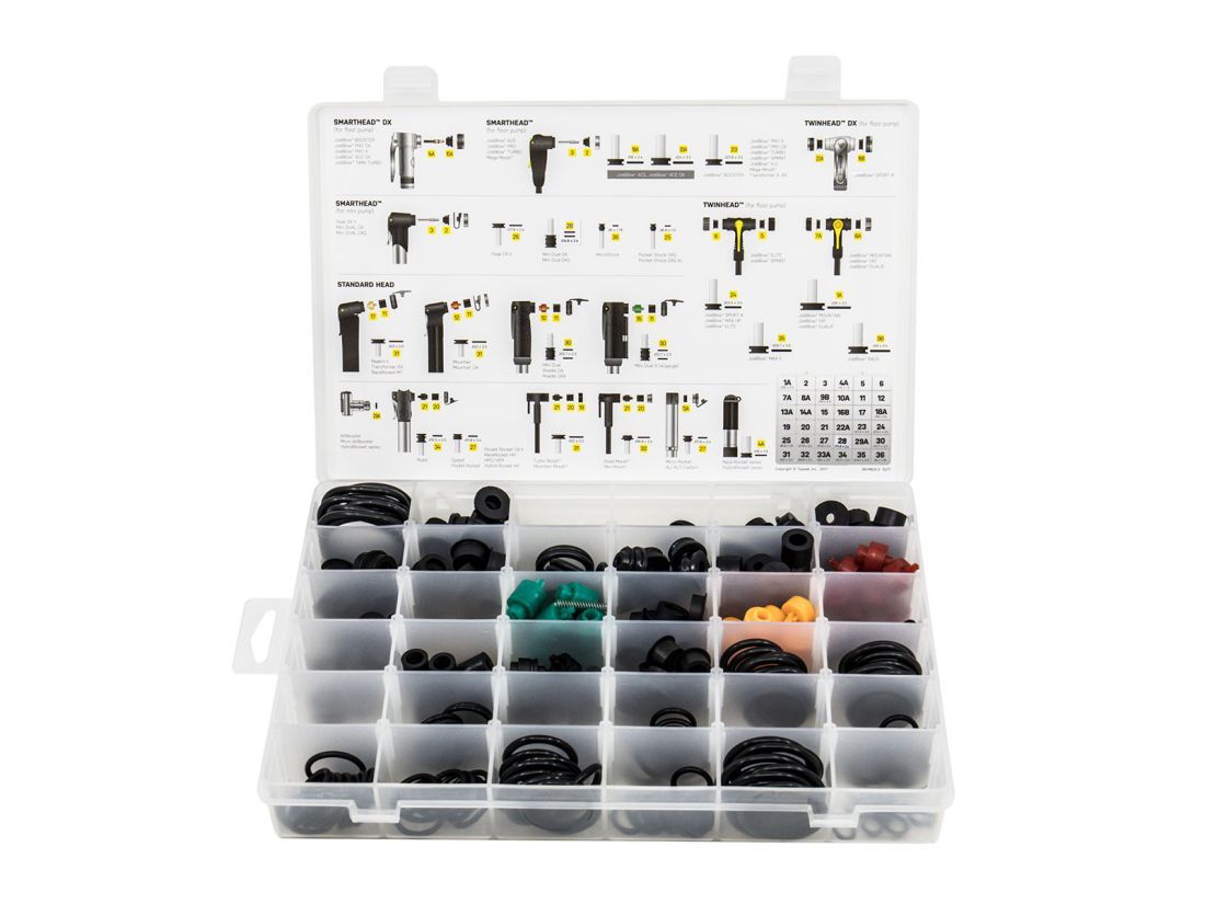 TOPEAK Профессиональный бокс с запчастями Topeak Pump Rebuilt Kits BOX II