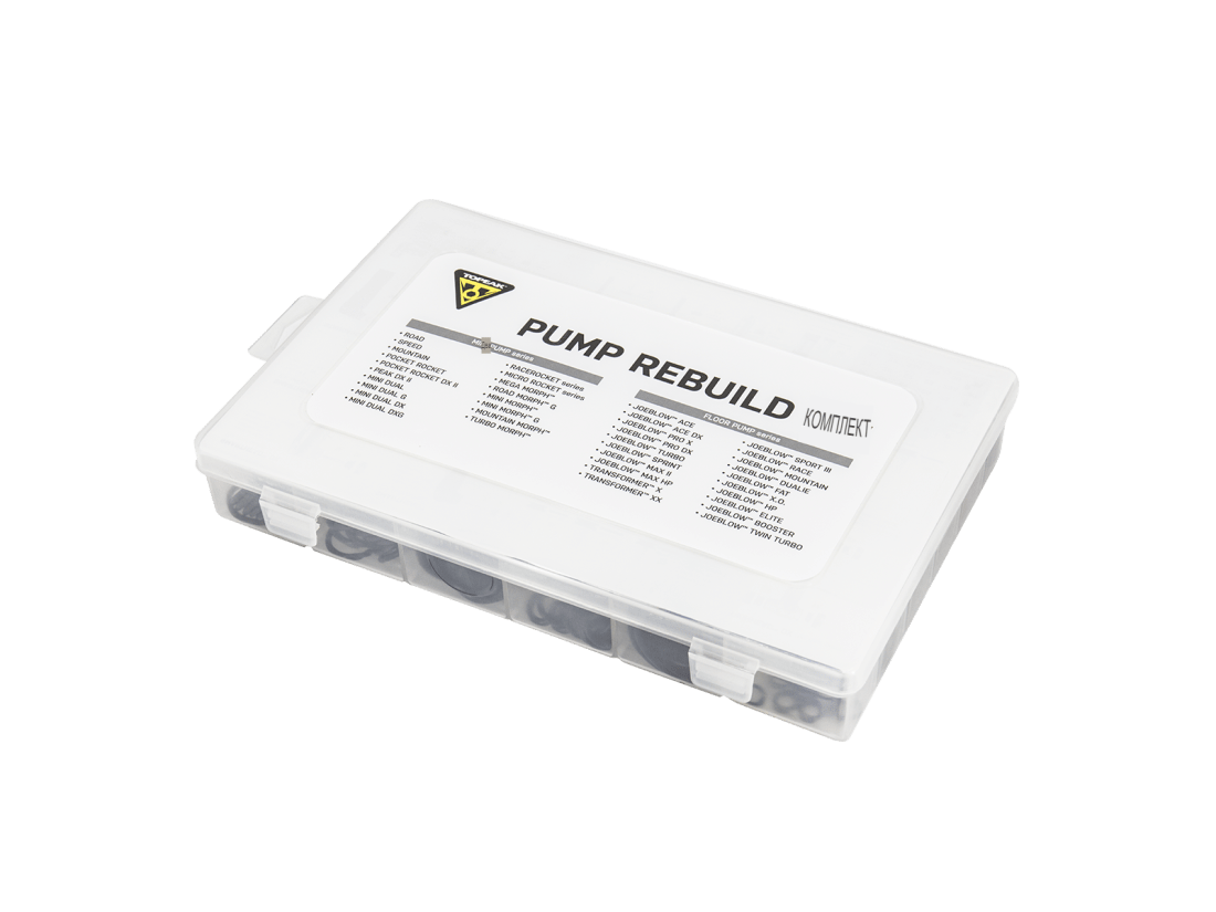 TOPEAK Профессиональный бокс с запчастями Topeak Pump Rebuilt Kits BOX II