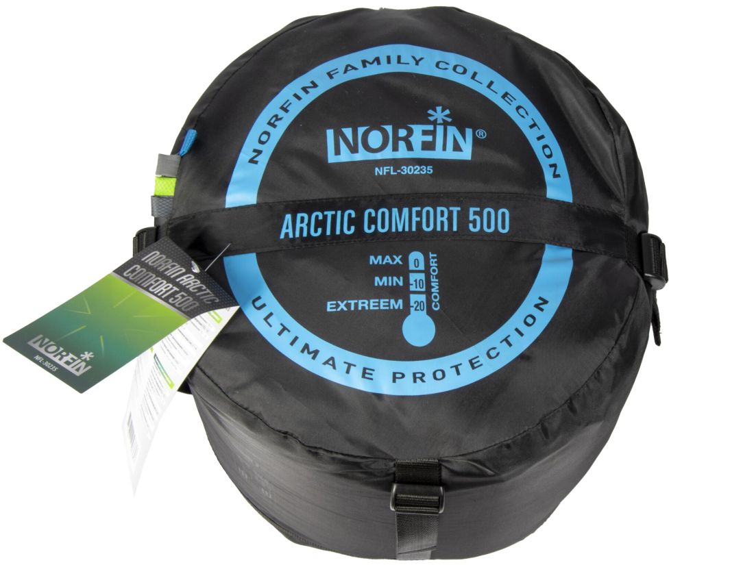 Norfin Спальный мешок-одеяло правый Norfin Arctic Comfort 500 R (комфорт -10С)