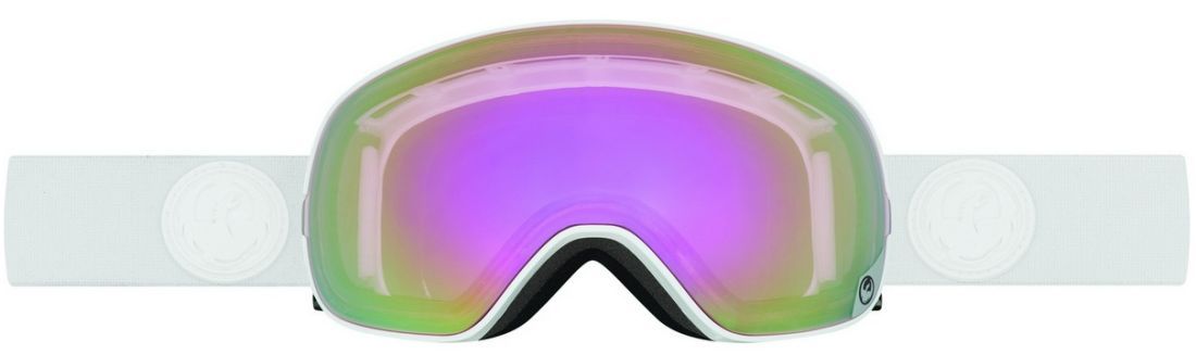 Dragon Alliance Маска для горнолыжного катания оправа линзы Dragon Alliance X2s ( White Out, Pink Ion + Ion)