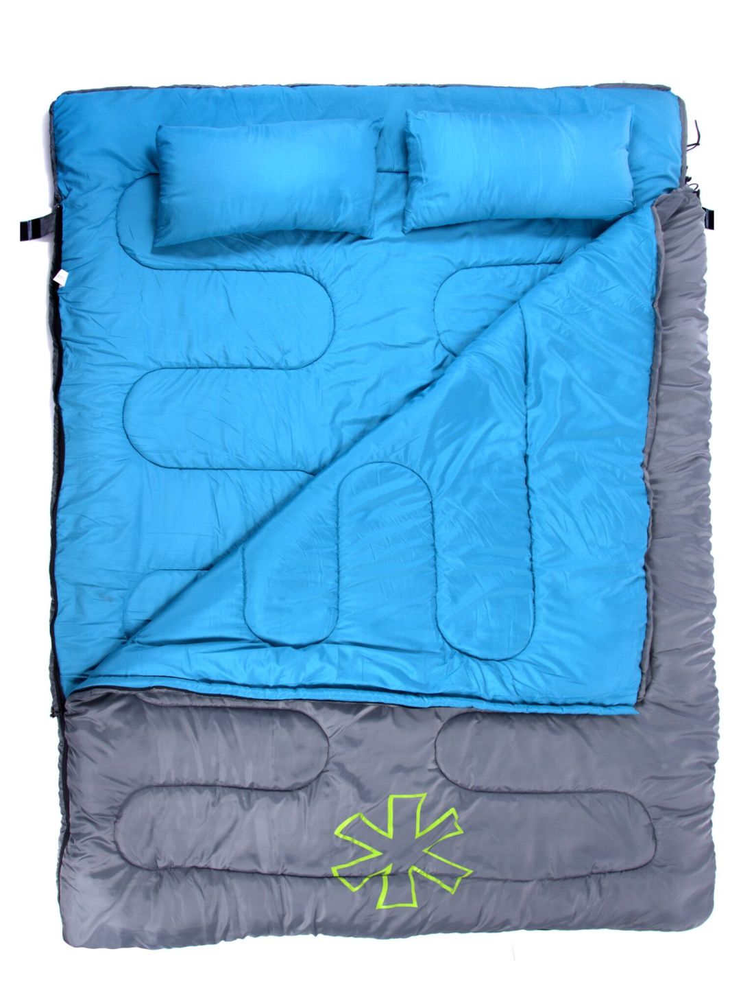 Norfin Мешок-одеяло спальный Norfin Alpine Comfort Double 250 (комфорт +10)