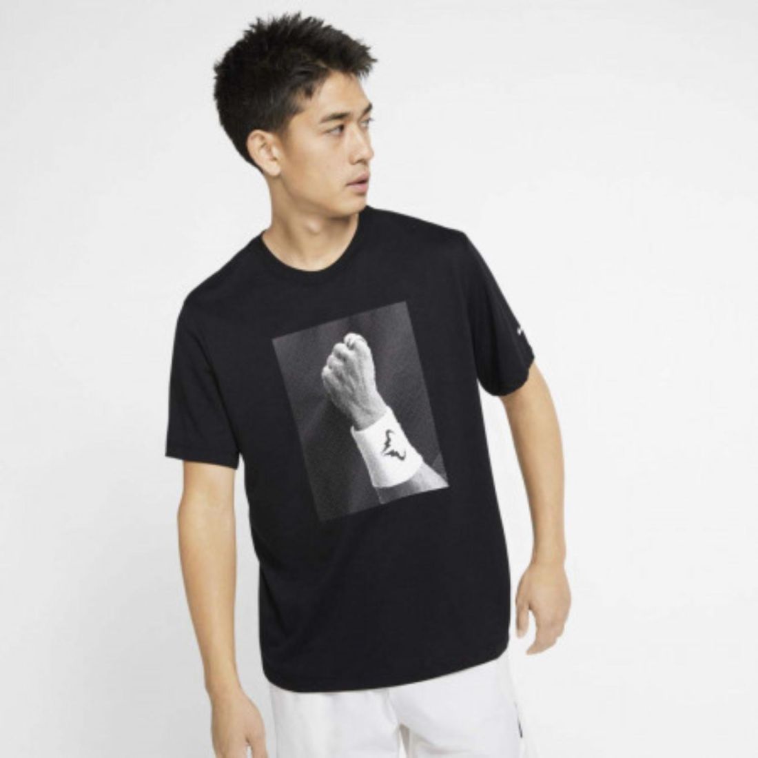 Nike Комфортная мужская футболка Nike Rafa M Nkct Dry Tee Db Gfx