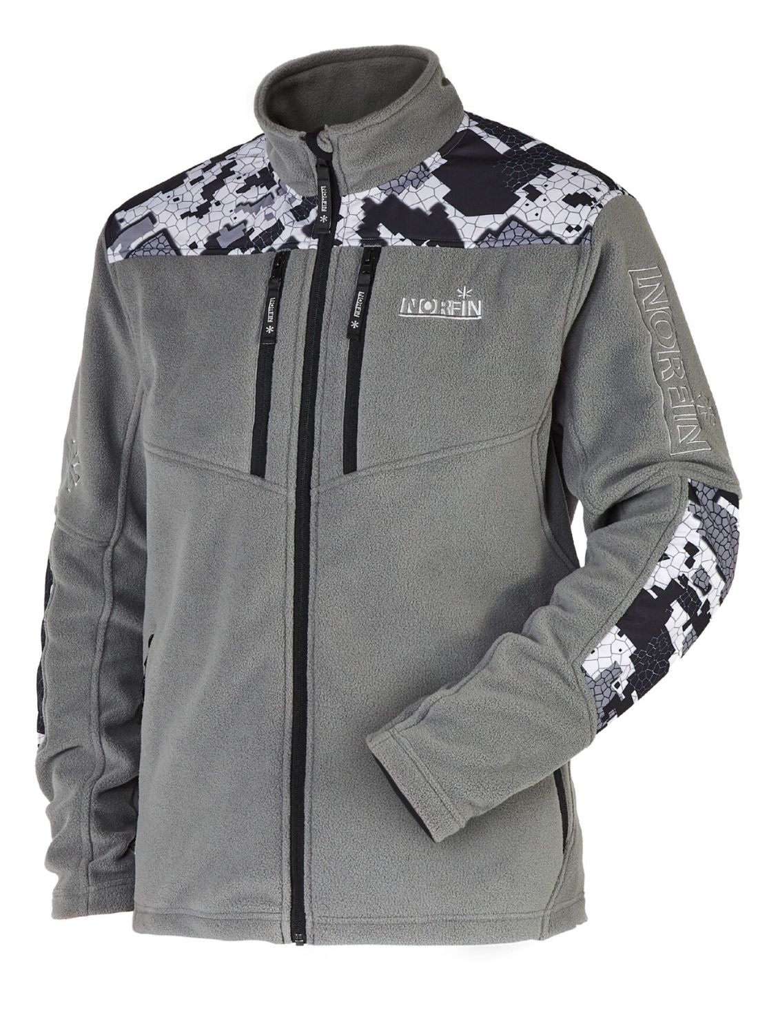 Norfin Джемпер флисовый Norfin Glacier Camo