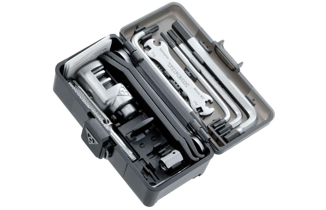 TOPEAK Набор инструментов из стали Topeak Survival Gear Box w/holding clamp