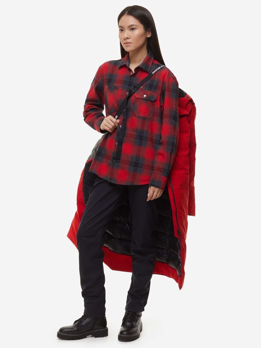 Bask Пальто теплое пуховое Bask Flame