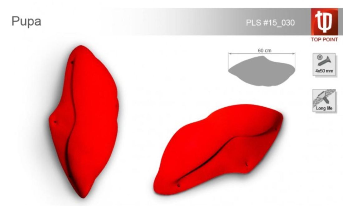 Top Point Яркий рельеф для скалолазания Top Point Pupa