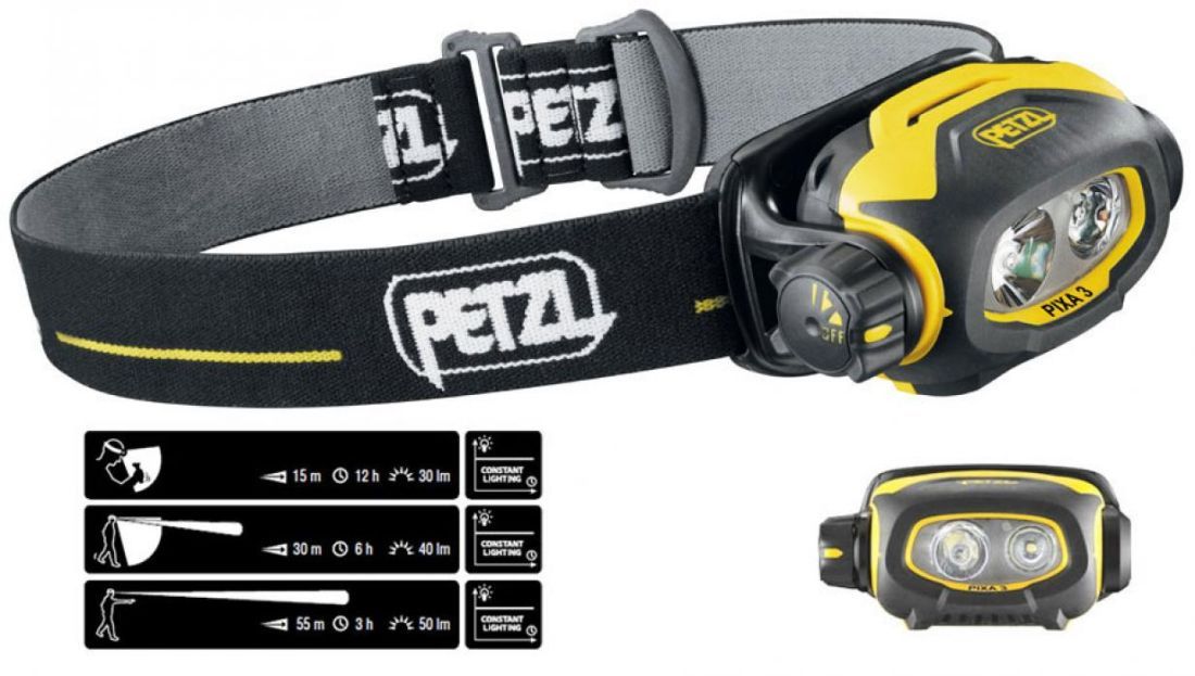 Petzl Удобный фонарь на лоб Petzl Pixa 3