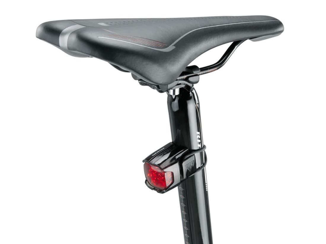 TOPEAK Светодиодный велофанарь на батарейках Topeak Redlite Race