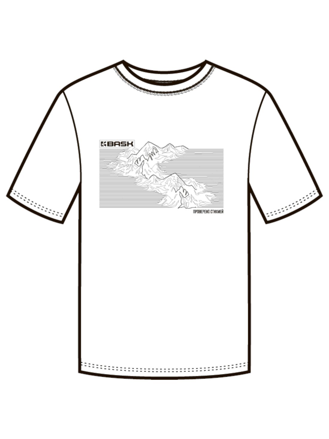 Bask Футболка мужская Bask Topography MT V2