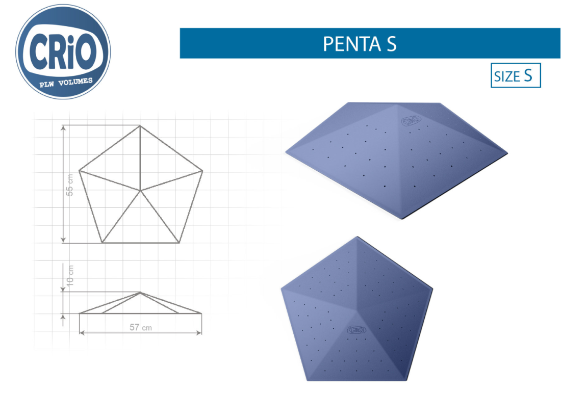 Crio Holds Надежный рельеф для скалолазания Crio Holds Penta S